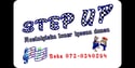 STEP UP logotyp – Nostalgiska toner lyssna dansa